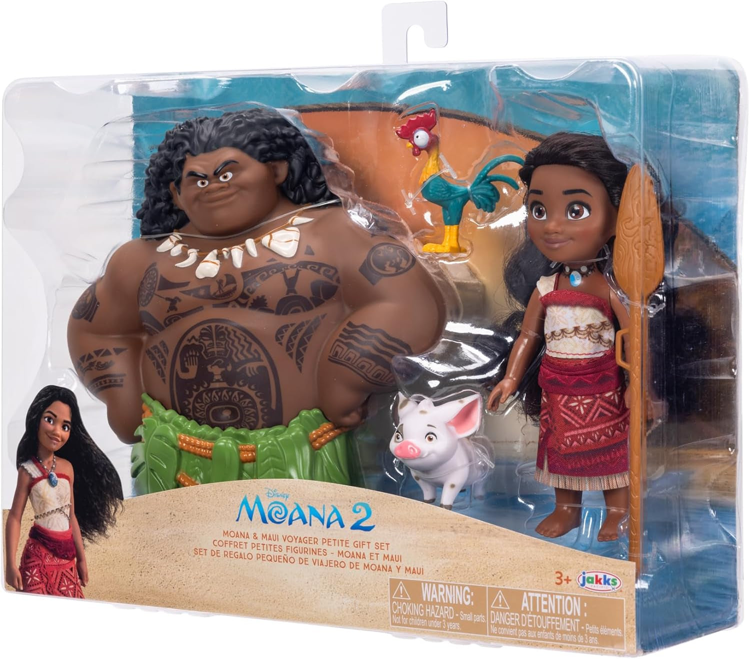 Vaiana 2 Vaiana & Maui presentset 15 cm dockor Naty Shop