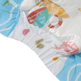 CutiePlusU vuxenblöjor, 10-pack, engångsblöjor för kvinnor och män, maximal absorptionsförmåga över natten - jag älskar sommar (medelstorlek 71-96 cm)