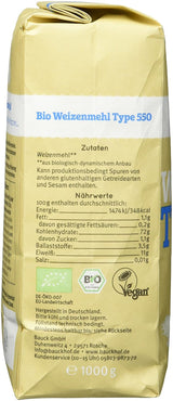Vetemjöl Hof typ 550 Demeter, 1 kg