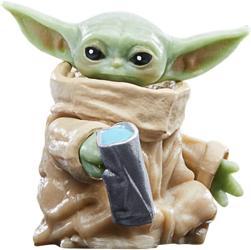 Star Wars Hasbro Black Series Grogu, The Mandalorian Zu Figure, Lämplig för 15 cm samlaractionfigurer, För barn från 4 år och uppåt, Multi, F4357 Actionfigurer Naty Shop