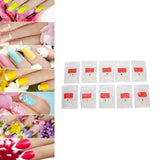 500 st lösnageltips, naturliga franska konstgjorda nageltips för manikyr, L, DIY falska naglar, oval UV-gel, nageltillbehör för kvinnor och flickor (naturlig färg)