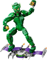 LEGO Marvel Green Goblin Byggfigur, Superskurk rörlig byggleksak för barn 8+, pojkar och flickor, Spider-Man Universe Set med reglage och pumpabomber, Superhjältepresentidé 76284 Byggset Besuche den LEGO-Store