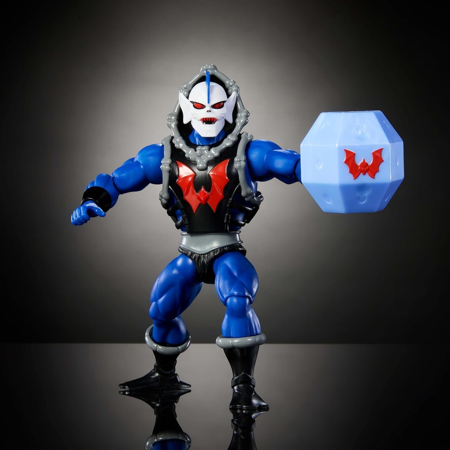 Masters of the Universe Origins Actionfigur Hordak från den tecknade samlingen, cirka 14 cm lång, vild hordskurk från 1980-talets TV-serie, 16 rörelsepunkter, miniseriehäfte, JBM79 Actionfigurer Naty Shop