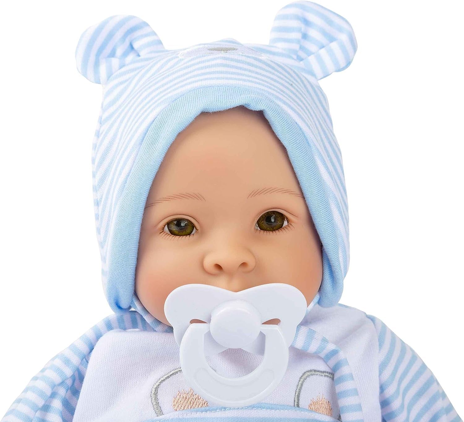 Small Foot Lukas Doll, inklusive avtagbara kläder, napp och mjuk filt, rollspel, 11238