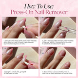 Pressande nagelborttagare