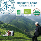 Khla - Ekologiskt oolongte 100 g - Blått te - Naturligt löst te - Ekologiskt asiatiskt te - Löst och skuret - ört- och infusionste - Från Kina