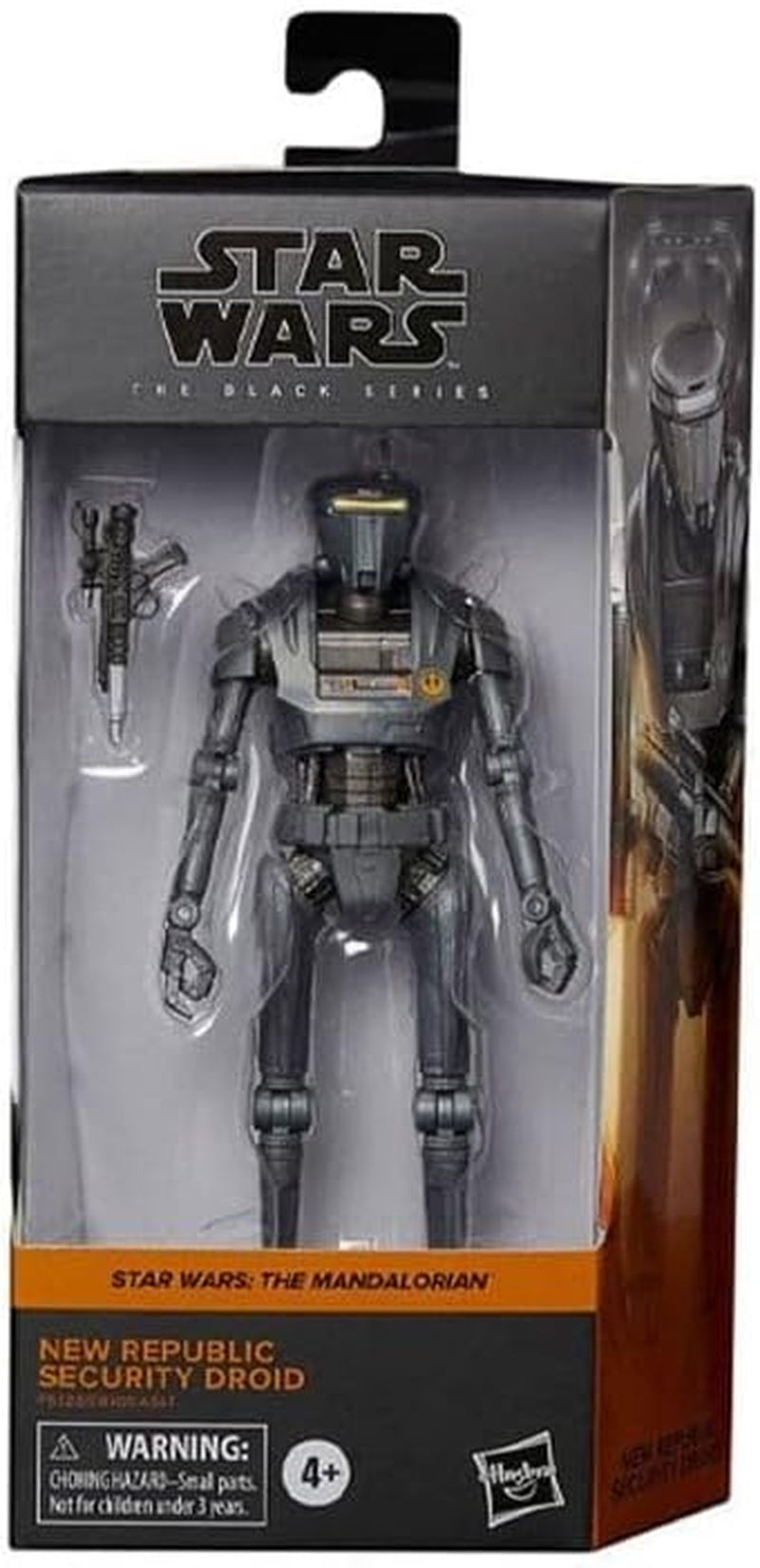 Star Wars Black Series New Republic Security Droid, 15 cm stor mandalorian figur, för barn 4+ Actionfigurer Naty Shop
