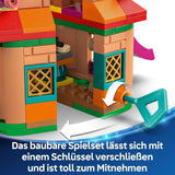 LEGO Ç€ Disney Encanto Mini House, byggleksak för tjejer från 5 år, fantasileksak och byggset med Mirabel och Antonio Mini Dolls, en Capybara figur och nyckel 43261 Byggset Besuche den LEGO-Store