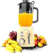 Cecotec Standmixer Retro Power Black Titanium Retrogreen. 1200W Maximale Leistung, 2 Geschwindigkeiten, 4-Klingen-Messer Mit Schwarzer Titanbeschichtung Och 1,5L Krug, Vintage-Design i Grün Bucatarie Naty Shop Yellow