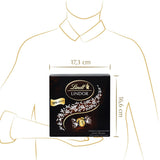 Presentförpackning LINDOR Extra Black 70% Cacao, Presentchoklad, ca. 15 LINDOR tryffel, 186 g (förpackning med 2)