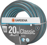 Gardena Classic Hose 19 mm (3/4 tum), 20 m: Universal trädgårdsslang av robust tyg, korsvävd, 22 bar sprängtryck, UV-beständig, inga systemkomponenter, 12 års garanti (18022-20)