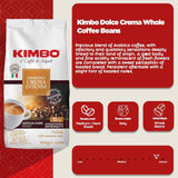 Espresso Crema Intesa, 6 kaffebönor x 1 kg, fyllig och intensiv blandning, intensitet 11/13, medelrostad, 6 förpackningar à 1 kg vardera