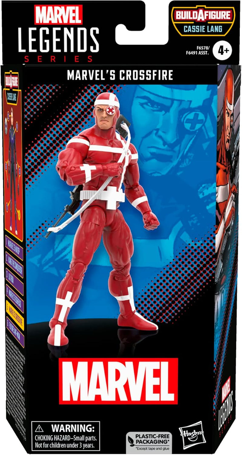 Marvel Hasbro Legends Series Marvel™S Crossfire, 15 cm Large Legends Actionfigur Serier Actionfigurer Naty Shop