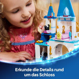 LEGO Ç€ Disney Princess Castle Askungen och hästvagn, set för flickor 6 år och uppåt, fantastisk leksak med prinsessan Askungen och Prince charmiga minidockor, presentidé för Disney-fans 43275 Byggset Beuche den LEGO-Store