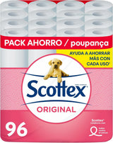 Toalettpapper Original, 128 vita rullar