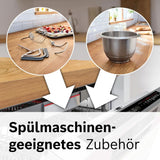 Matberedare Bosch Series 4 MUM5X720, integrerad våg, skål i rostfritt stål 3,9L, mixer 1,25L, 1000W Tillbehör Mat och amning Bebe Naty Shop