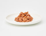 MjAMjAM - Premium våt kattmat - Pressbar påse - Juicy Kyckling med läckra morötter 12-pack (12 x 125 g) Spannmålsfri med extra kött