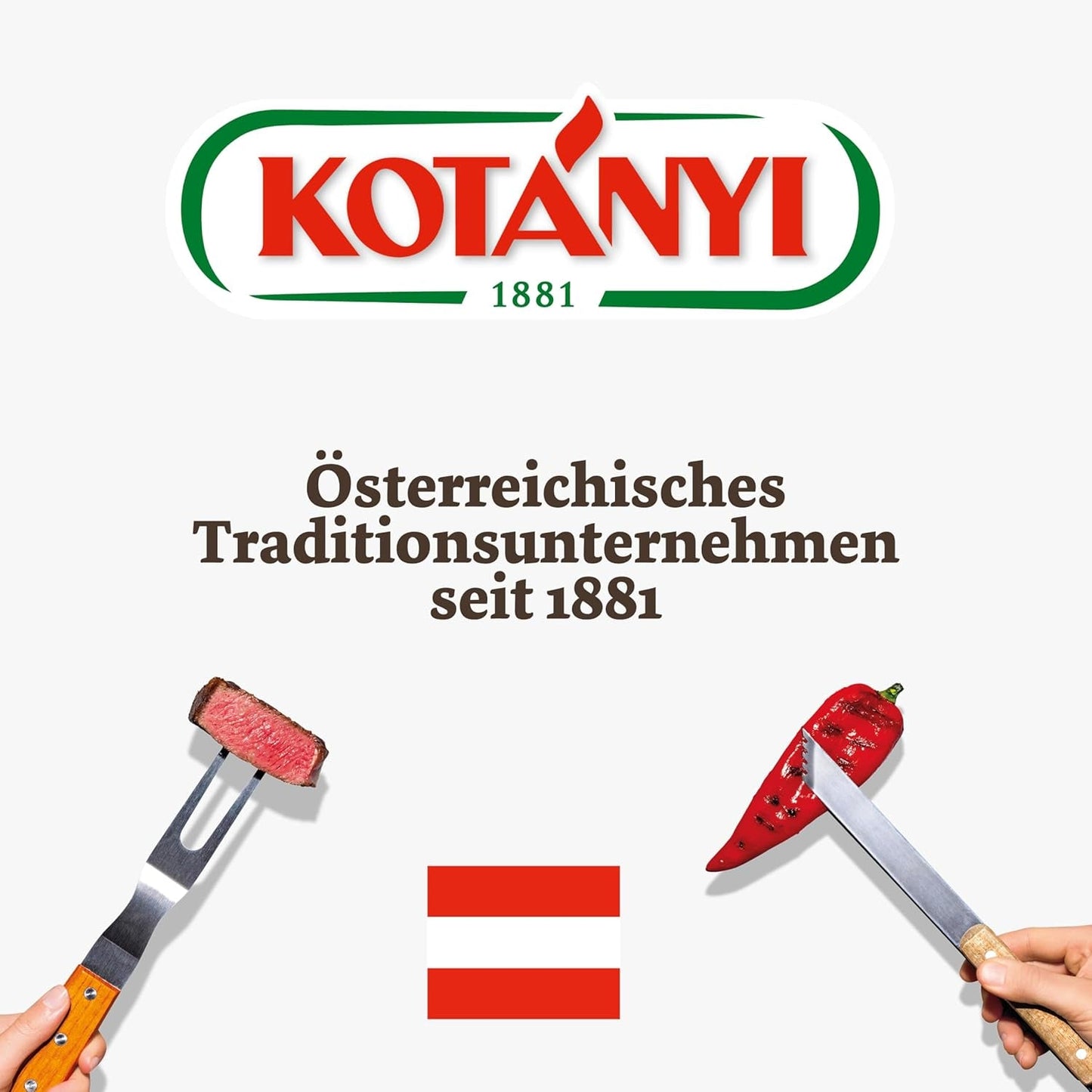 KOTÁNYI Grill Spice Present Set - 6er Carrier - Presenter för män - Grill Zubehör & Spice Set für jedes BBQ - Grill Zubehör inkl. Magic Dust - [Jetzt Geburtstagsgeschenk für Männer bestellen!]