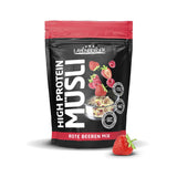 Layenberger 3K högproteinmüsli, 50% Eiweiß och 18% Kohlenhydrat - Enkelpack (1X 390 G) - Schoko-Nuss Cereale Naty Shop 360 G (1Er Pack) Rote Beeren Mix