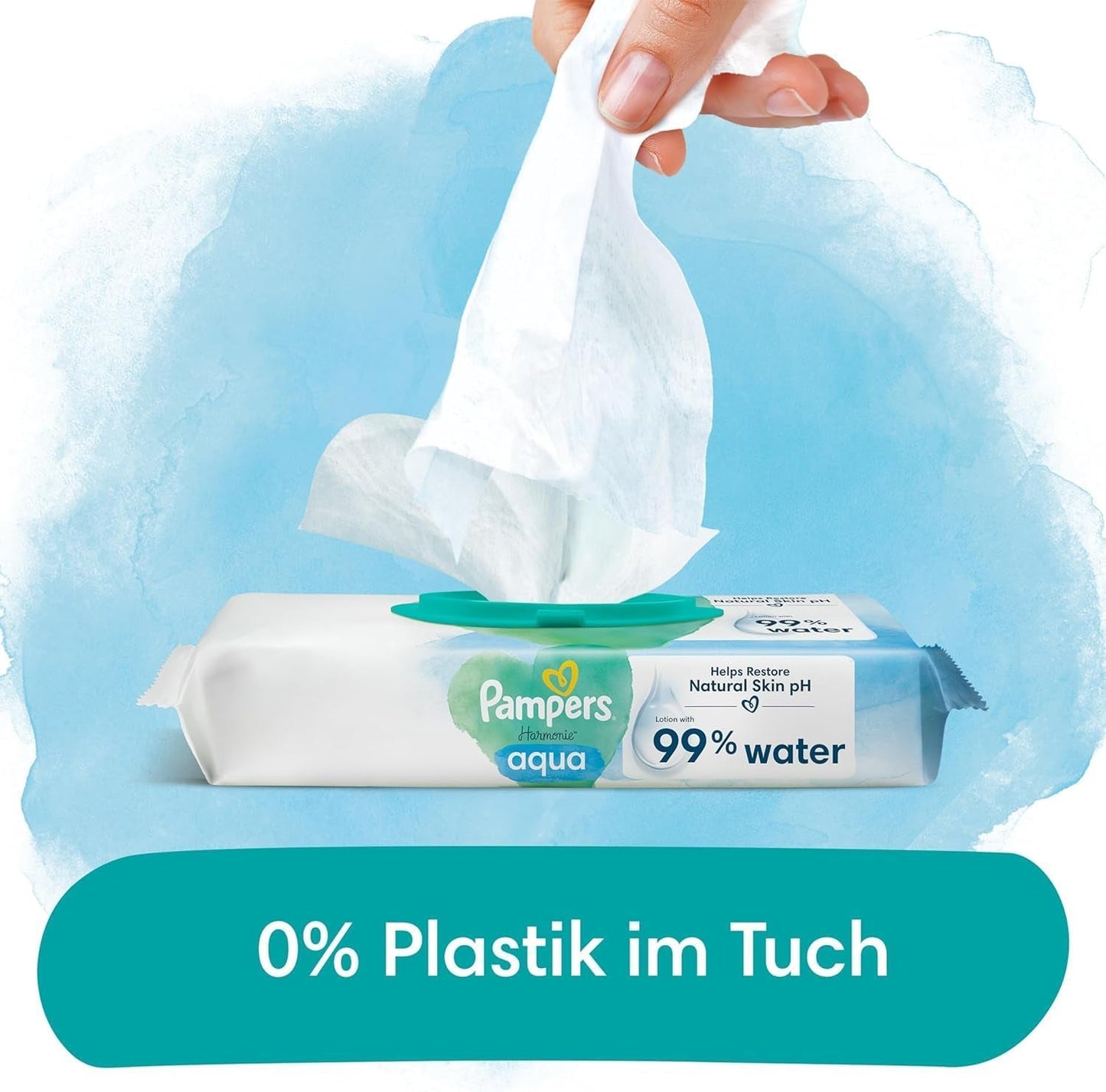 Virtuellt paket: Harmony Size 1 och Aqua Wet Wipes