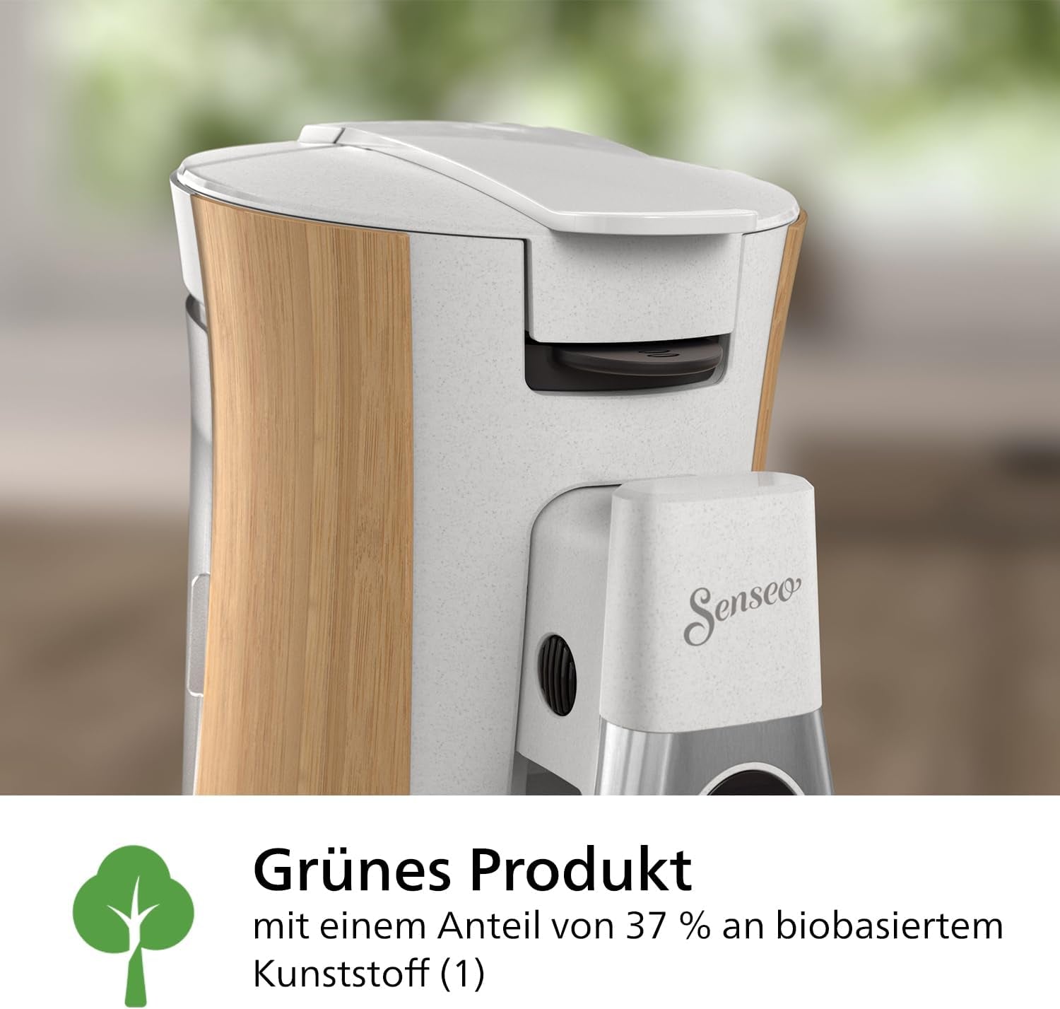 Espressomaskin med PHILIPS Senseo Select-kapslar - Intensity Plus, med Memo-funktion för 3 kaffespecialiteter, Crema Plus, ekologisk produkt, hög kvalitet, silkesvit (CSA240/05)