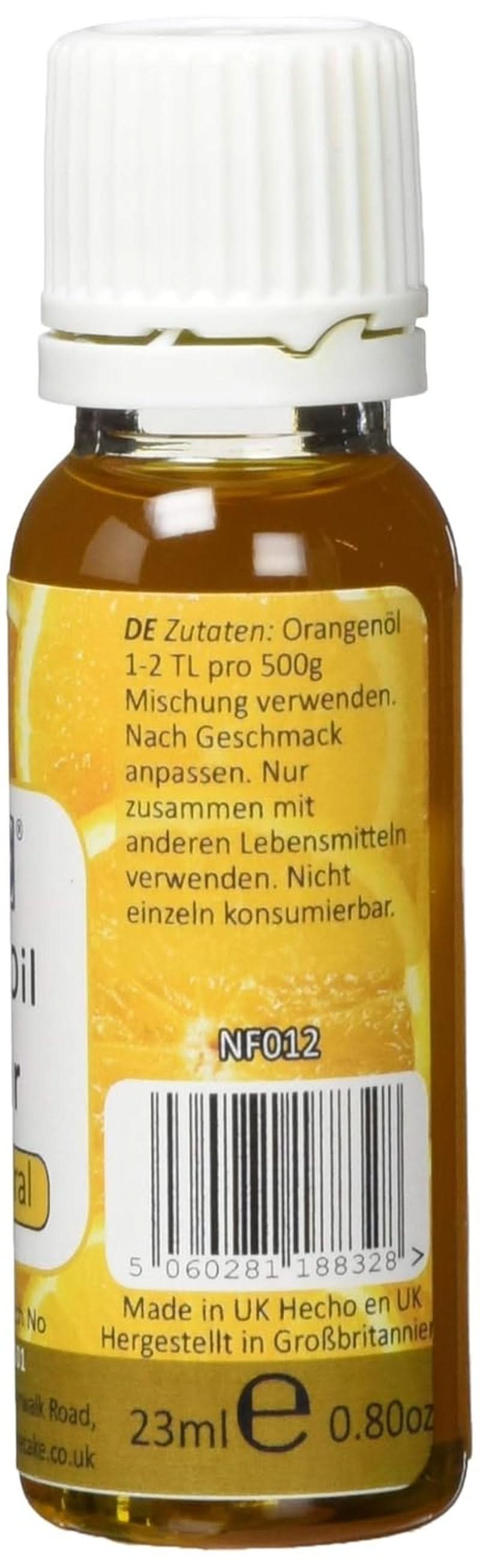 100 % naturlig apelsinsmak, 25 ml Aromas Naty Shop