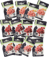 Dehner Premium Katzenfutter Sensitive Multipack, Nassfutter, för ernährungssensible Katzen, je 4 x Huhn / Rind / Pute, 12 x 100 g påse (1,2 kg)