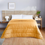 Pikolin Home - Vändbart täcke 300 G - tvåfärgad nordisk fyllning - för säng 100/105 - bekväm, varm, andas, grön, 180 X 220 cm Täcken och täcken Naty Shop
