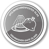 EDZARD anksyltburk (Ø 10 cm) av silver och glas - Ask och sked - Skål, sockerbehållare, ost - Syltburk med lock, förvaring med lock, presentask med lås