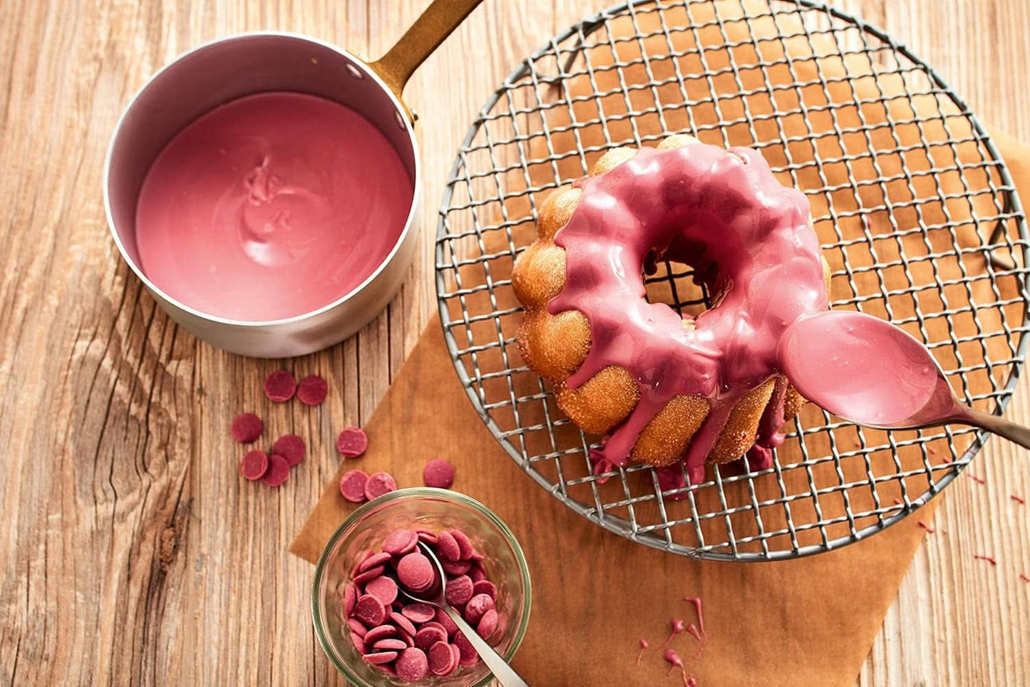 RUF Couverture Chips Ruby, 100 grams glasyr och Decor Naty Shop