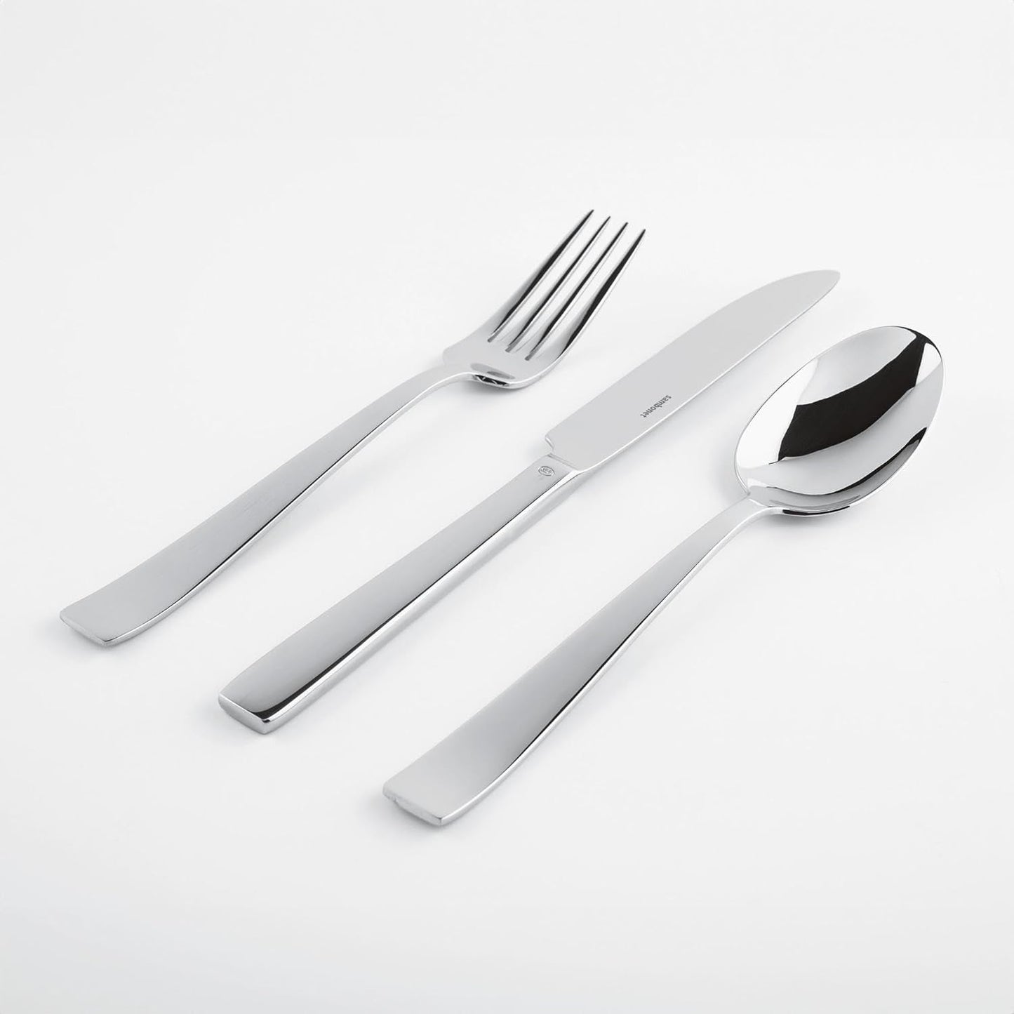Sambonet 62512-83 platt monoblock bestickset, 36 delar, 18/10 rostfritt stål, diskmaskinssäker kök Naty Shop