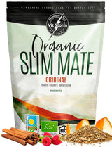 VITSTORM® Slim Tea Kardemumma – BIO Yerba Mate Tea – Detox och urindrivande te – 100G