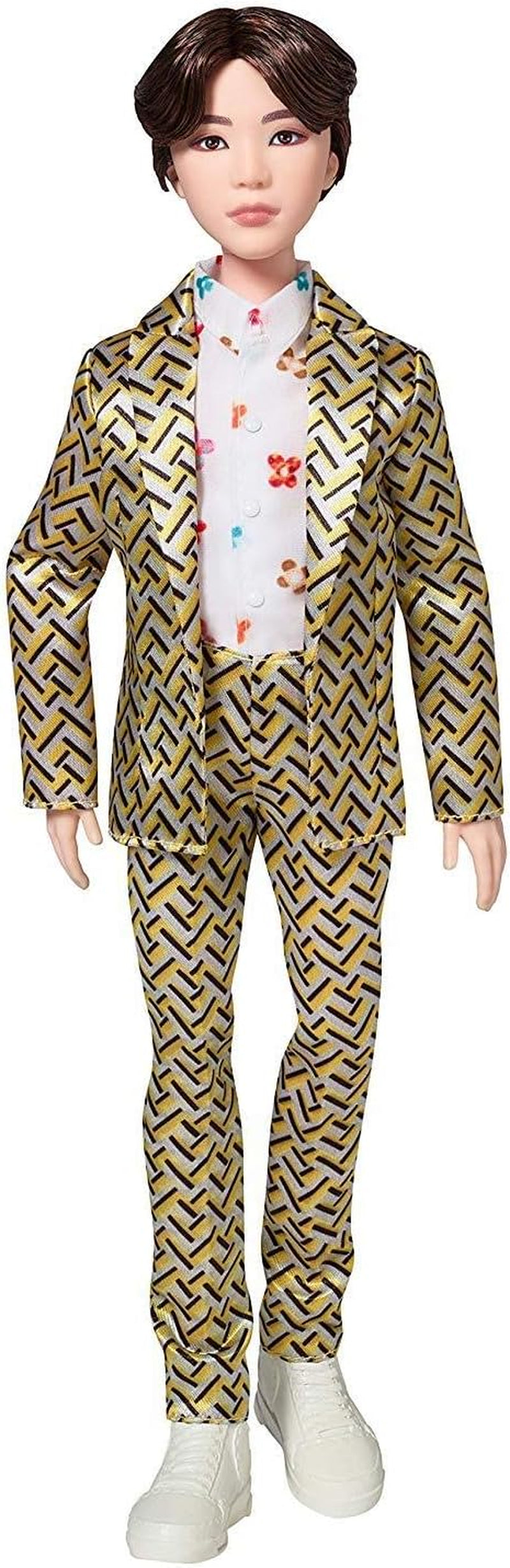 Mattel GKC92 - BTS Idol Suga Actionfigur, K-Pop Merch Samlarleksak, Flerfärgad