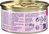 Vitakraft Poésie Mousse, våt kattmat, luftigt skum, med lax, utan tillsatt socker eller spannmål (12 x 85g)