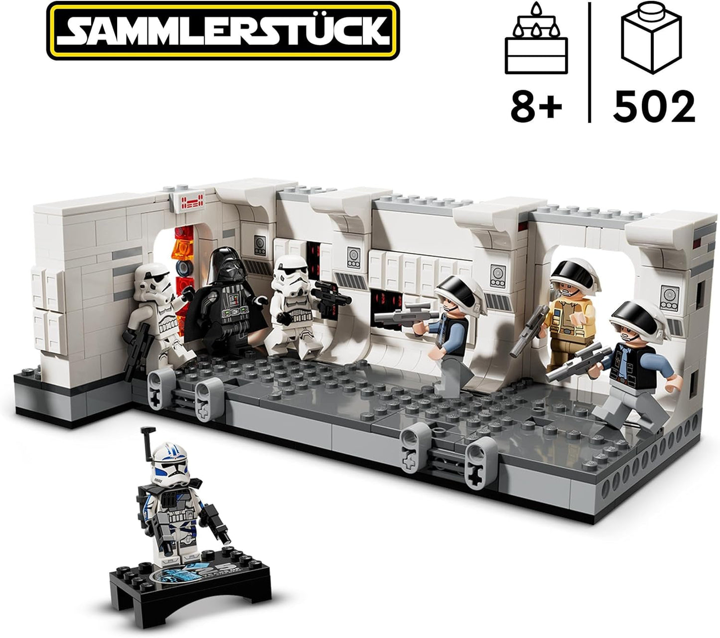 LEGO Star Wars Tantive IV Boarding, A New Hope Movie Building Toy, Samlarfantasilekset, presentidé för pojkar och flickor 8+ och samlare 75387 Byggset Beuche den LEGO-Store