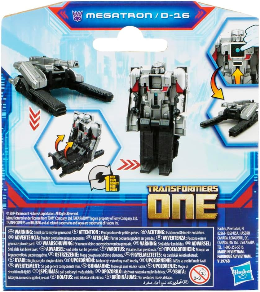 Transformers: One COG Changer Megatron (D-16) Action Figur Actionfigurer Naty Shop