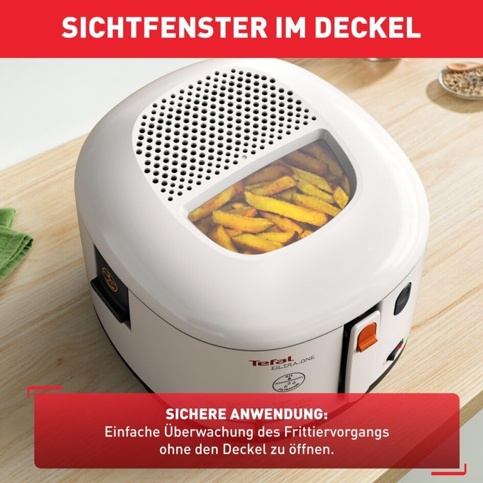 Tefal FF1631 Filtra One fritös, 1 900 W, Kapacitet 1,2 kg Hushållsapparater Naty Shop