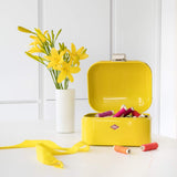 Wesco 235 001 Mini Grandy brödkorg 17 x 18 x 12 cm (L/B/H) rosa, rostfritt stål Matförvaringslådor Naty Shop
