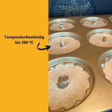 Birkmann, Contoura, Gugelhupfblech Violet, Backform Aus Aluguss, Mit Antihaftbeschichtung Und Rezept, 887077 Formar och brickor för bakning Naty Shop