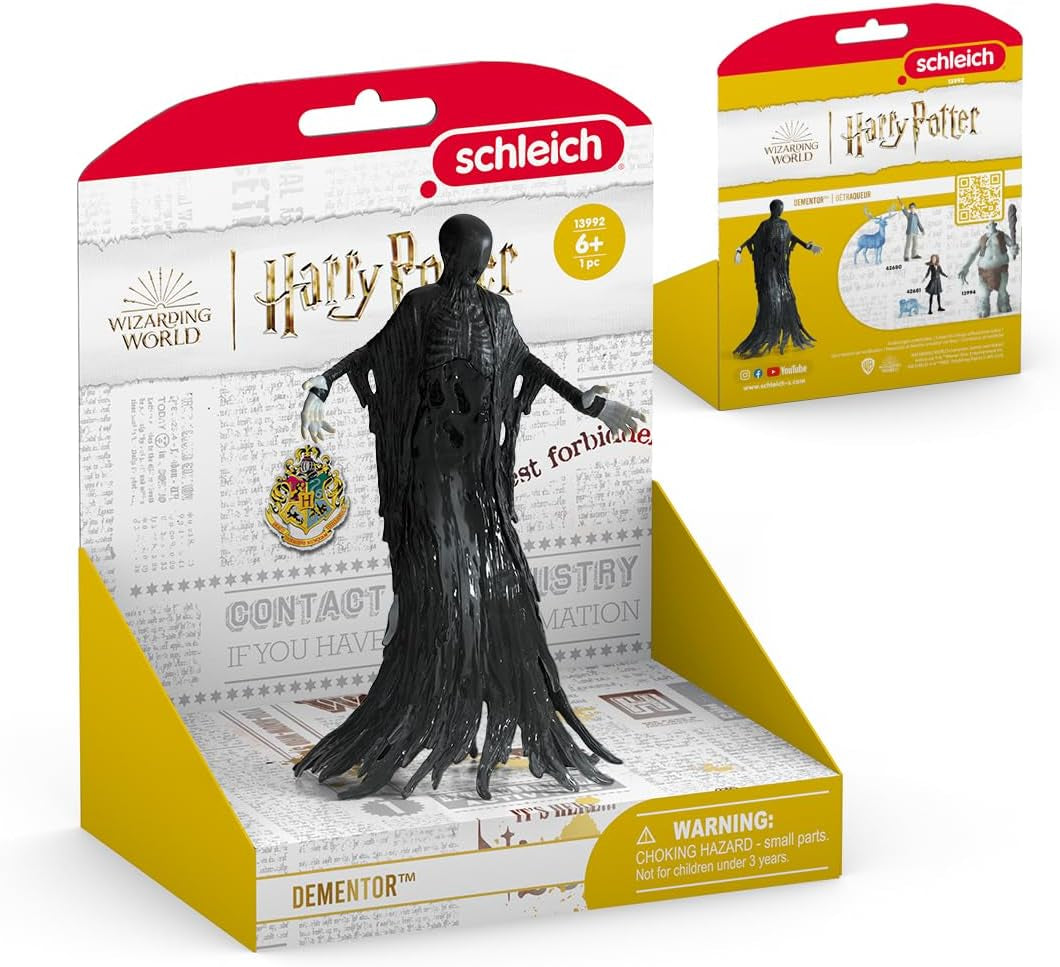 Schleich 13992 Dementor, från 6 år, HARRY POTTER-figur, 16 X 11 X 18 cm, TU Actionfigurer Naty Shop