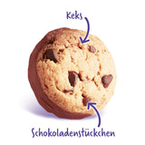 Milka Mini Cookies 8 x 110 g, Milka Alpine Milk Chocolate Chip Mini Cookies (paket med 3)