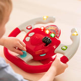 Plast Battat, BT2525Z interaktiv rattleksak Även för resor och bilturer med ljus och ljud för barn från 2 år och uppåt, röd, kompatibel med bilar Bebe Toys Naty Shop
