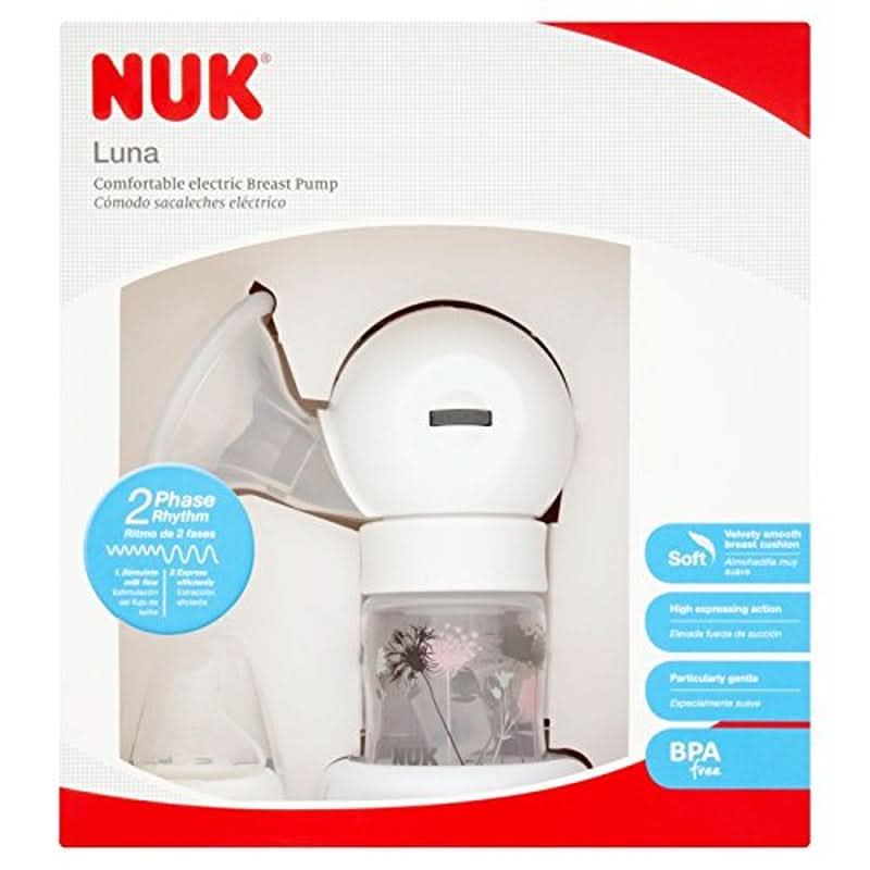 Elektrisk bröstpump Nuk Luna Tillbehör Mat och Amning Bebe Naty Shop