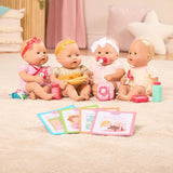 Baby Sweetheart Doll - Sovdags - 31 cm - Mjuk kropp - Napptillbehör - Låtsaslek - Leksak från 3 år och uppåt