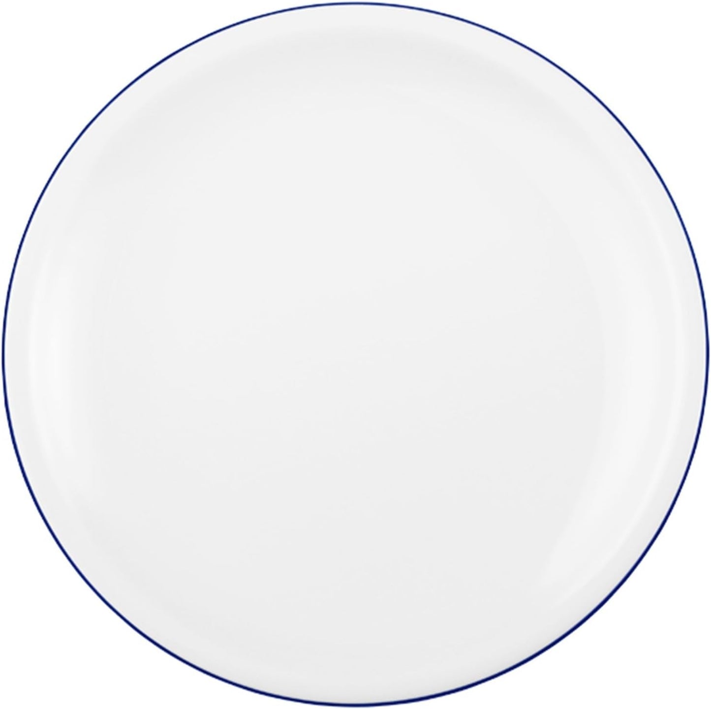 Seltmann Weiden 18 delar kaffeservering | Compact Series, Blue Edge | Setet innehåller 6 frukosttallrikar, 6 kaffekoppar och 6 fat, blå