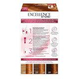 Paris Excellence Creme 7.43 Hårfärg Röd - Hårfärg (röd, blond Cuuvré Gold, Belgien, 63 mm, 100 mm, 163 mm) Naty Shop Hårfärgning