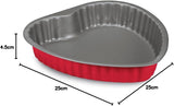 508000000hgnam Rossana 2.0, hjärtform 25 cm, stål med otillräcklig beläggning, formar och plåtar för bakning Naty Shop