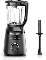 Highspeed-Standmixer Vitapower Serie 6 MMBD665B1, 45 000 U/Min, 6 Program Inkl Heiße Suppe & Reinigung, 2 L Mixbehälter, Stopfer, Spülmaschinenfeste Teile, Made in Europe, 1800W, Schwarz Kitchen Naty Shop