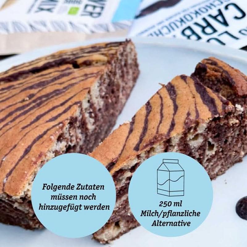 VANILJKAKABLANDNING MED LÄGRE KOLhydrater - ekologisk, glutenfri kak- eller pannkakamix, rik på protein Naty Shop Kitchen