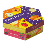 ACORUS | Lyxig fruktte-servis | Presentset med naturliga teer i 6 smaker | Örtteer, fruktteer | Sortiment av teer | Telåda med 60 tepåsar